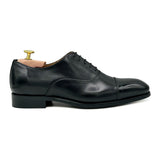 Duke I Francesine in pelle nera di Virgilio scarpe classiche uomo 02