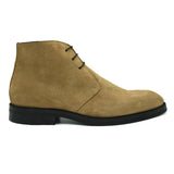 Belfast II Polacchine in pelle scamosciata beige di virgilio 02