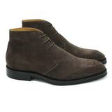 Belfast I Polacchine in pelle scamosciata testa di moro di Virgilio 01