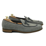 Belgian Loafers in pelle scamosciata Grigio di Virgilio 02