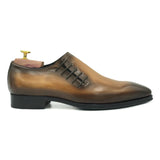 Piccadilly I Wholecut da uomo in pelle marrone scarpe oxford di Virgilio 02