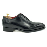 Wholecut in pelle nera -scarpe oxford 2