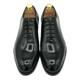 Wholecut in pelle nera -scarpe oxford 3