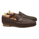 Portofino I Mocassini da uomo in pelle intrecciata scarpe classiche di Virgilio shoes 01