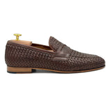 Portofino I Mocassini da uomo in pelle intrecciata scarpe classiche di Virgilio shoes 02