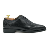 Rothschild I Oxford in pelle nera brogues scarpe classiche di Virgilio shoes 02