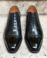 Rothschild I Oxford in pelle nera brogues scarpe classiche di Virgilio shoes 03