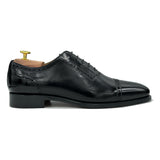 York I Oxford in pelle nera scarpe classiche da uomo di Virgilio shoes 02