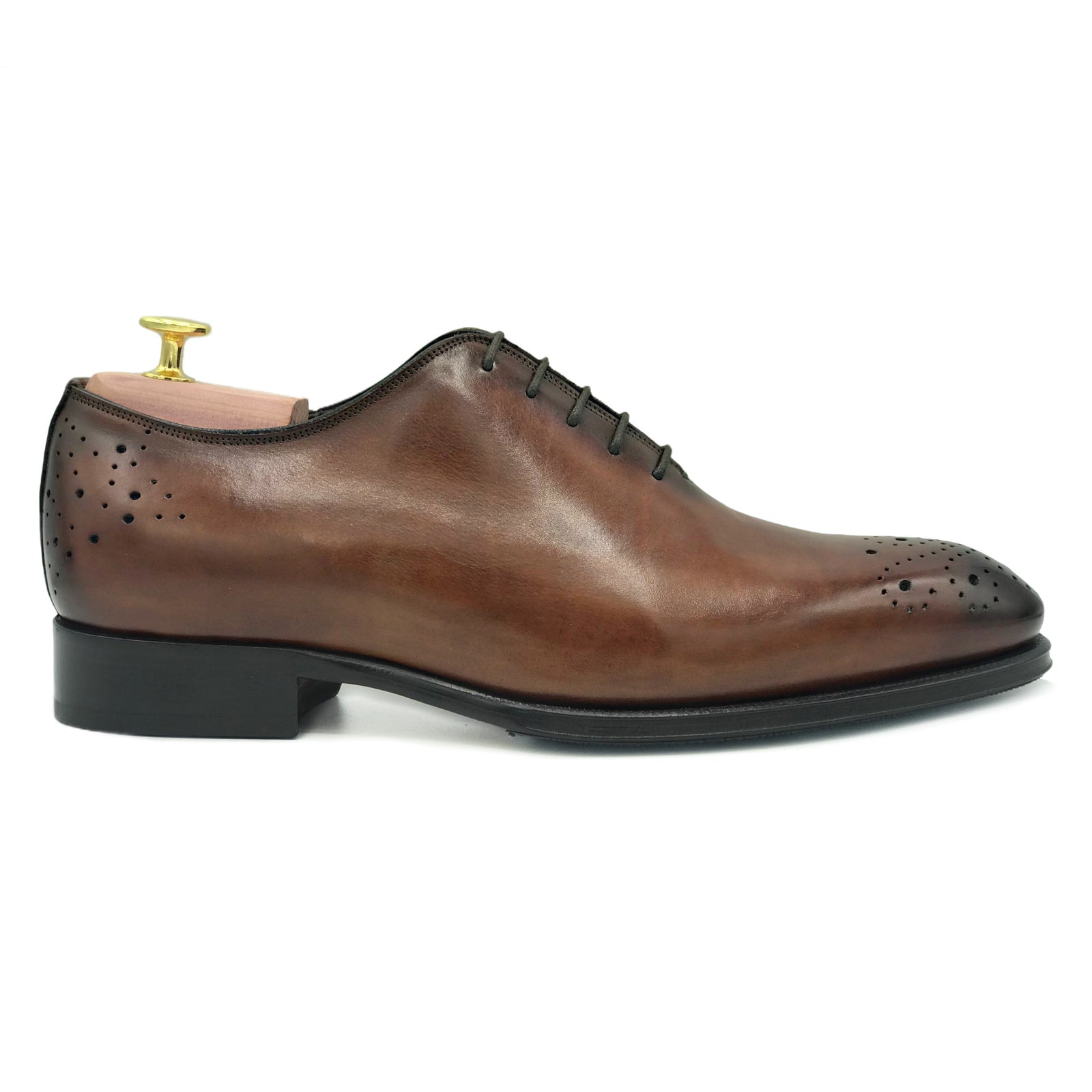 SCARPE CON NAPPA da uomo Paradigma marroni pelle scamosciata taglia UK