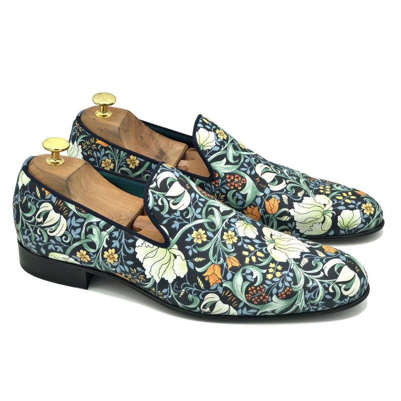 Loafers Japanese flower di Virgilio 01
